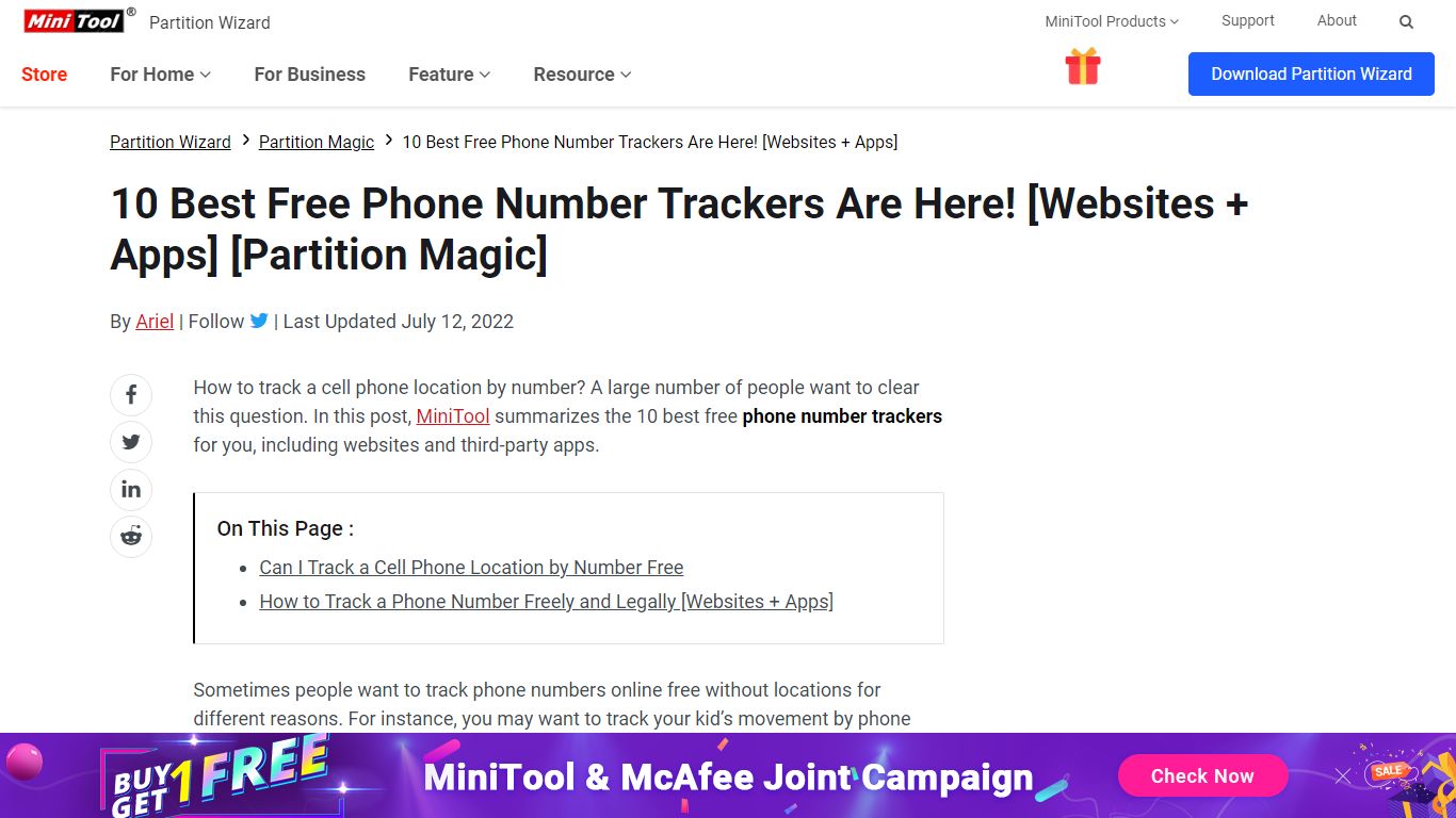 10 Best Free Phone Number Trackers Are Here! [Websites + Apps] - MiniTool